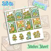 Froggo’s Spring Adventures Sticker Sheet