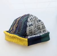 Image 1 of Upcycled Reversible Beanie Cotton Blend 35