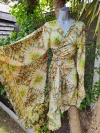 Image 13 of Pefkos co ord sarong set oranges lemons and gold