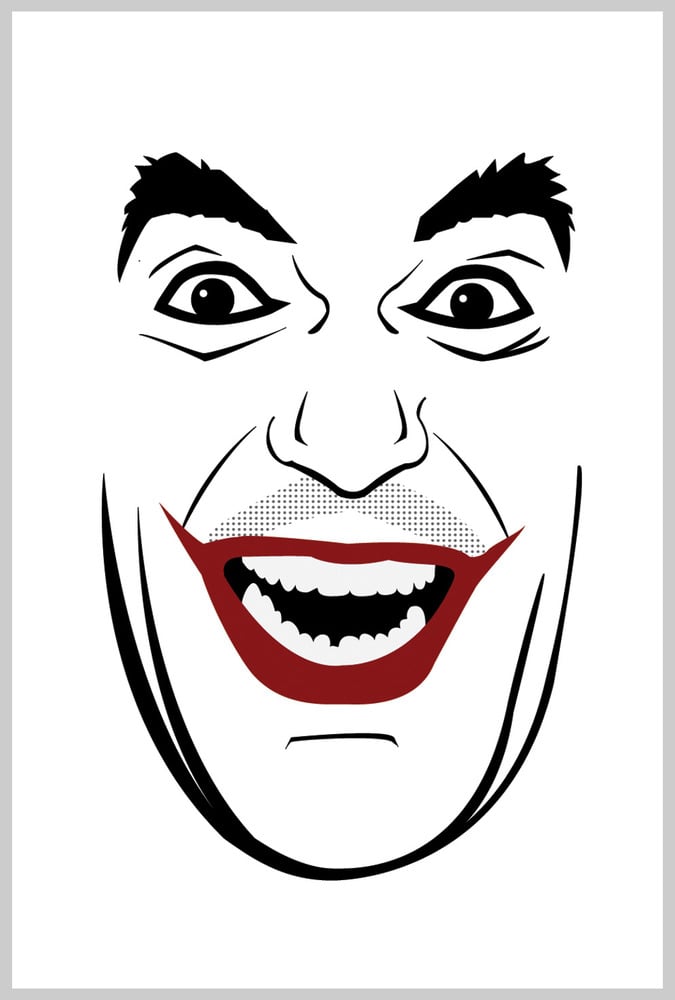 DAVID MANDAL - Joker face Drawing
