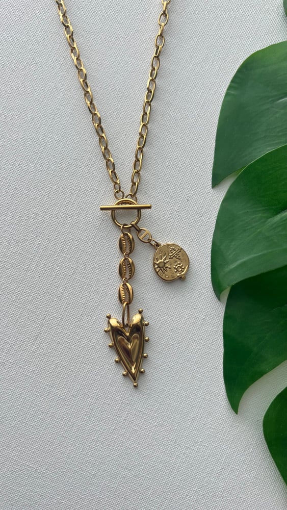 Image of DOHNA • Asymmetrical Multi Charm Necklace