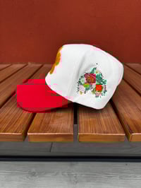 Image 2 of Mello blossom Red corduroy 
