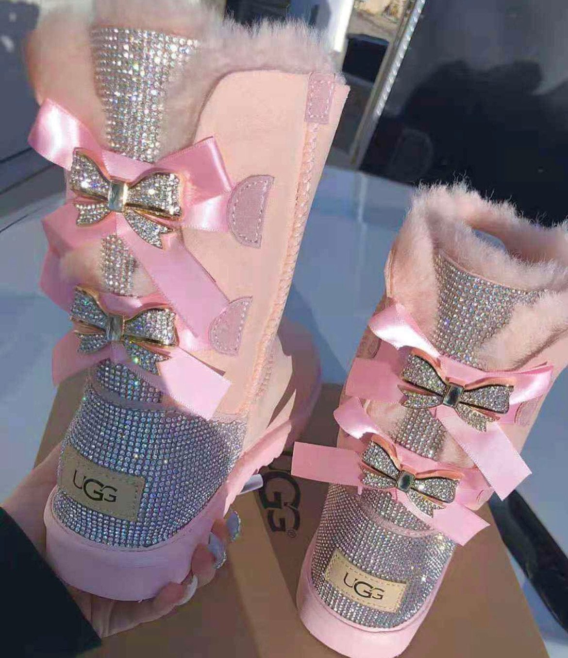 Rhinestone Boots | Rich Accessories