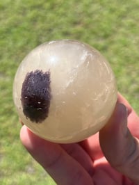 Image 14 of Smoky Quartz, Lepidolite & Tourmaline Sphere  #2916