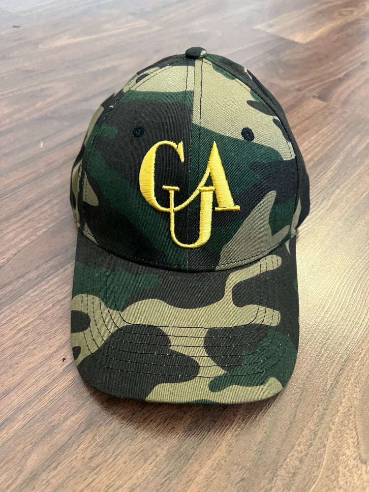 CLARK ATLANTA UNIVERSITY CAMO DAD HAT