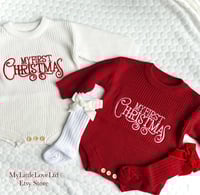 Image 1 of The My First Christmas Romper