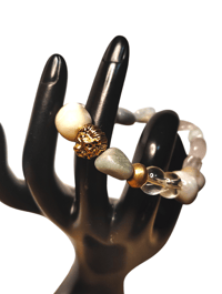 Image 4 of Lionhead Amazonite bracelet