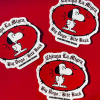 Image 2 of Chinga La Migra Sticker 