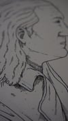 ‘The Rat Catcher’ Original Signed Ink Drawing 