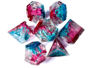 Image of Blue and pink petri (finished upon order)