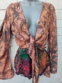 Image 6 of Tie dye cotton stevie co ord set 