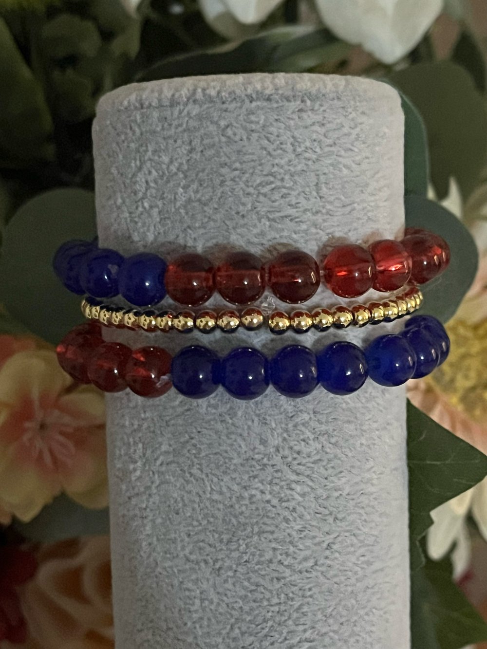 Image of Texas Rangers bracelets