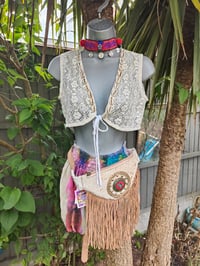 Image 7 of Bloomer shorts- see measurements (size 1) rainbow 6-10