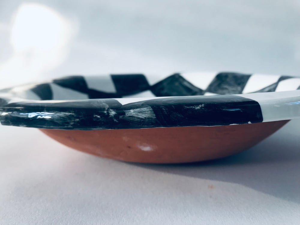 Image of CHEQUERED XL BOWL 