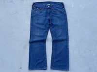 Image 2 of 2000s TRUE RELIGION DENIM PANTS/ SIZE 35x29