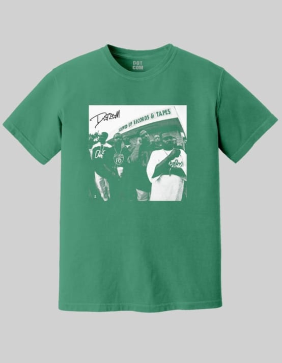 Image of DOTCOM SCREW SHOP TEE (GREEN)