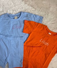 Image 2 of Oversized Cycle Shorts Set 