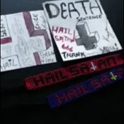 Image of HAIL SATAN bracelet 