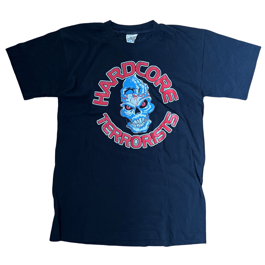 Image of Vintage 90’s Hardcore Terrorist gabber t shirt: Size Medium