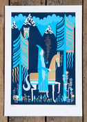 Image of Nobrow "Wizard" 4 colour screenprint