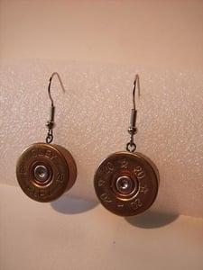 Image of Large shotgun shell earrings