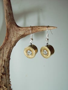 Image of Small shotgun shell earrings