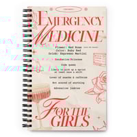 Image 1 of THE GIRLIES IN EMERGENCY MEDICINE NOTEBOOK 