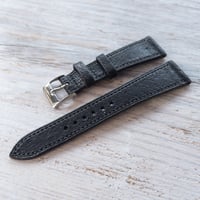 Image 4 of Classic Black Wild Pigskin Strap