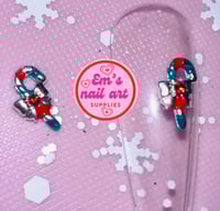 Silver candy canes 