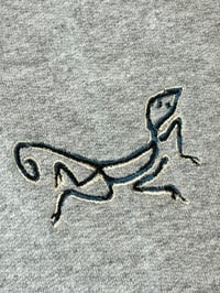 Image 3 of GREY LIZ’ARD HOODIE