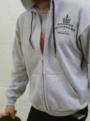 Image of Campus Zip-up Hoodie (Grey)