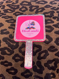 Image 1 of Mini Rhinestone Lash Mirror