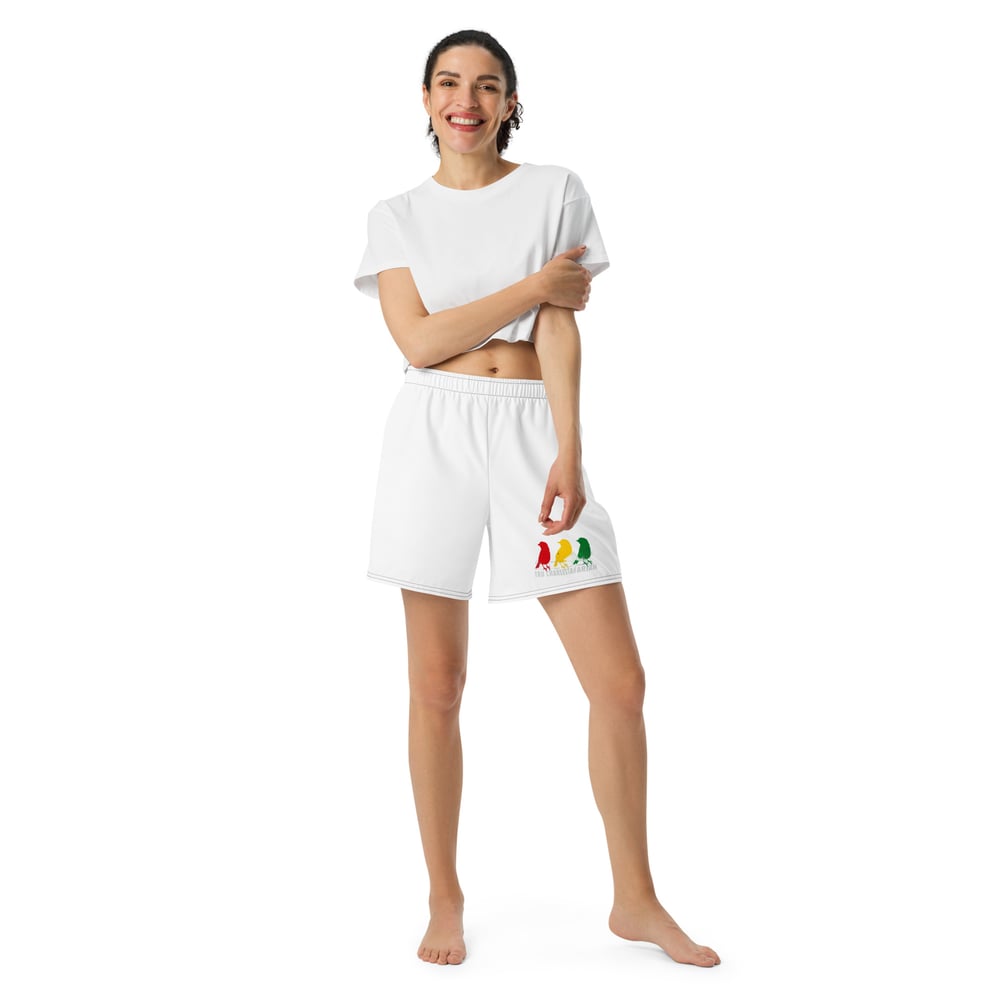 Image of All-Over Print Unisex Athletic Long Shorts
