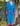 S/ M Sari PJs and matching dust bag with tassel turquoise and pink
