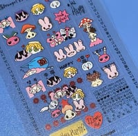 Image 1 of GOGOPROJECT Square Sticker Sheet 