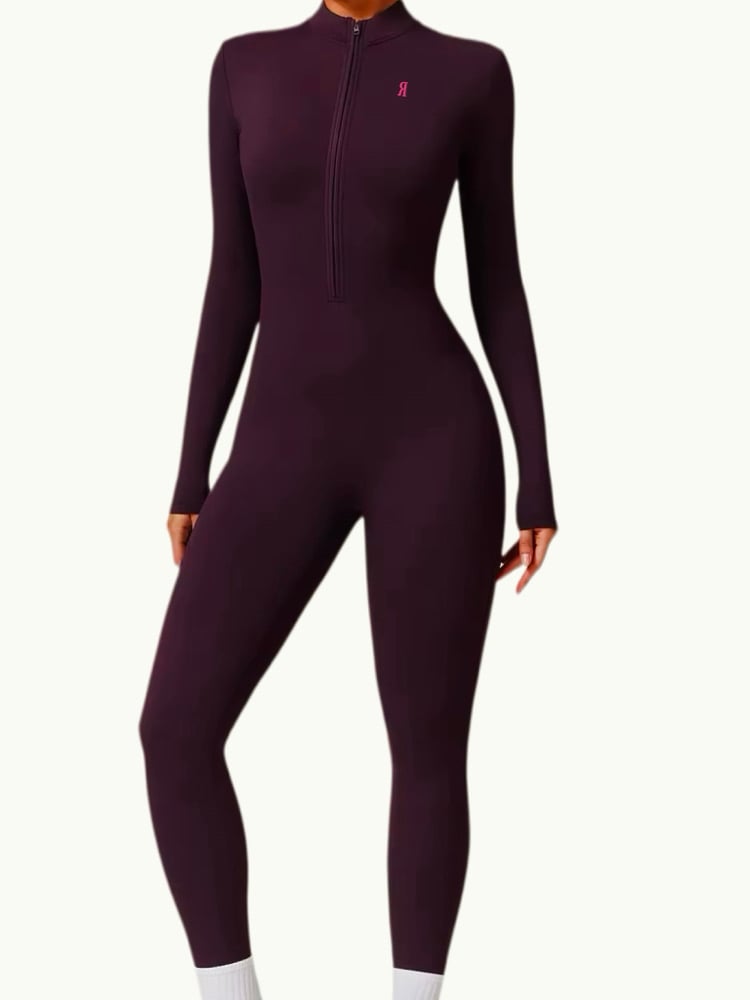 Image of PLUM BODY SUIT (LONG)