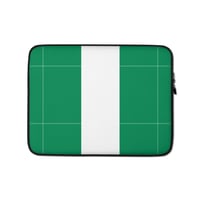 Image 2 of NIGERIAN FLAG LAPTOP SLEEVE 