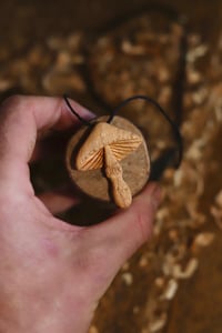 Image 2 of Parasol Mushroom Pendant 