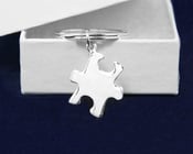 Image of Autism Puzzle Piece - Keyring