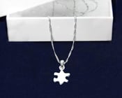 Image of Autism Puzzle Piece - Necklace