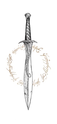Image 5 of LOTR Weapon Selection 2 - Frodo, Sam, Mary&Pippin, Ringwraith 