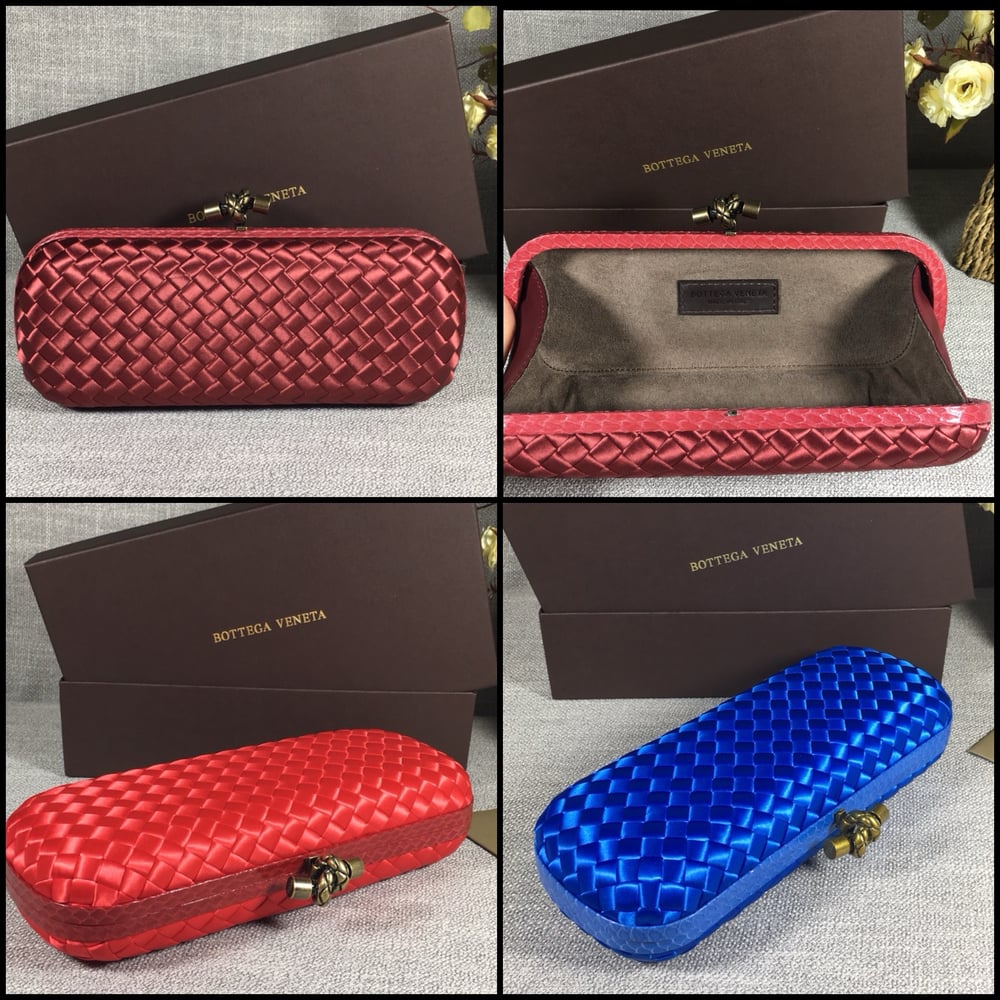 BV Woven Long Clutch