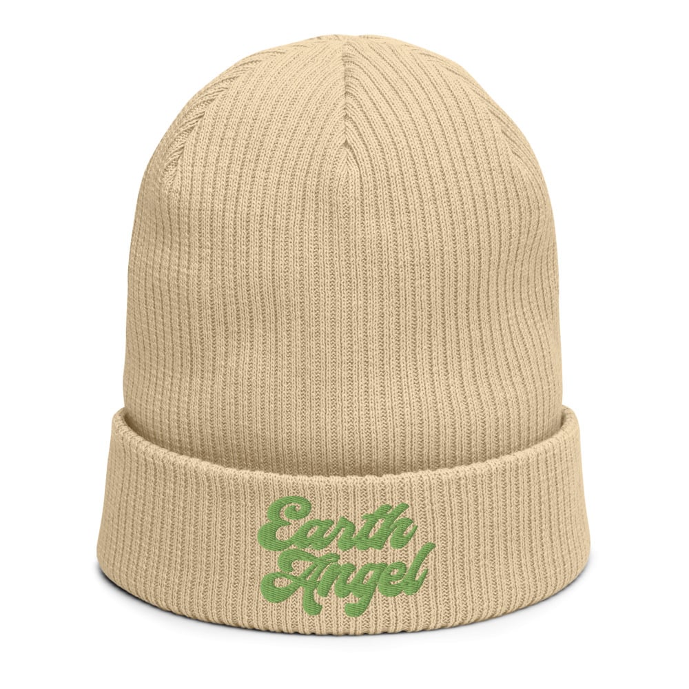 Image of EARTH ANGEL ORGANIC RIBBED BEANIE