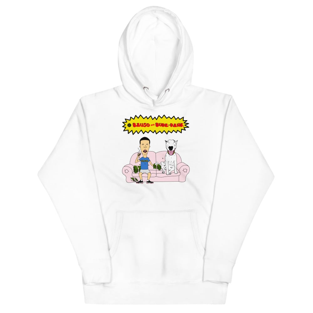 Image of BAUSO & BUDZ DANK COUCH HOODIE