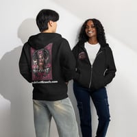 Image 2 of Premium full zip hoodie Manda and dogs