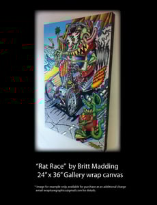Image of Giclee Canvas Gallery Wraps