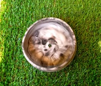 Image 2 of DarkGreyMarble Porcelain Nest  small (με τρύπα)