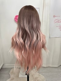 Image 13 of Balayage pink luxury free part (ready to ship) 