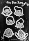 PIOU PIOU GANG STICKERS 