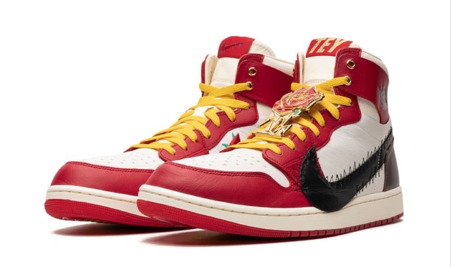 Image of Teyana Taylor x Air Jordan 1 Zoom Comfort 2 High A Rose From Harlem (W)